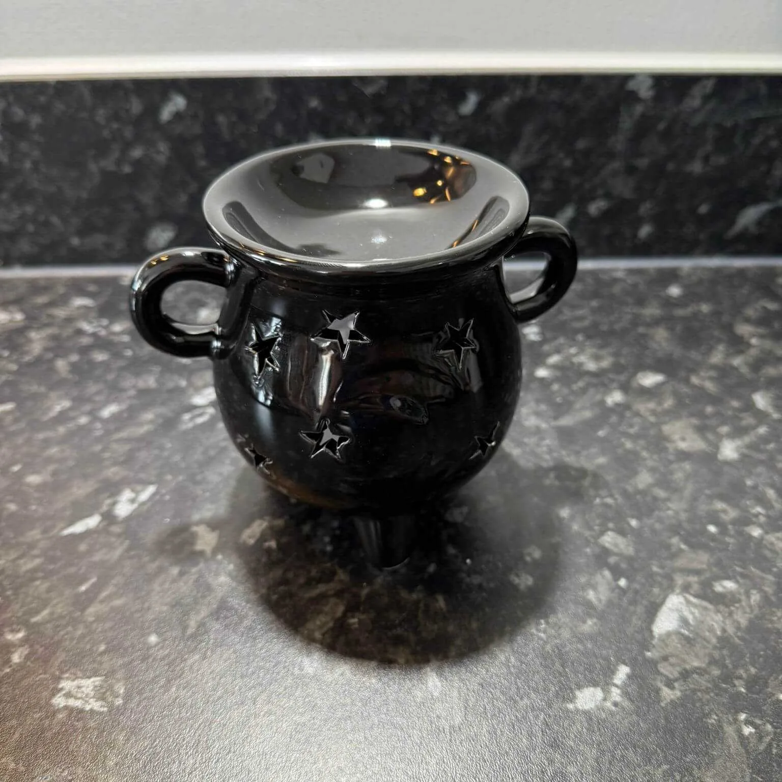 Caldron burner black